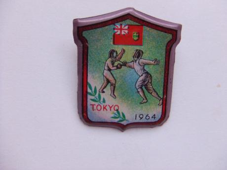 Schermen Olympische spelen Tokyo 1964